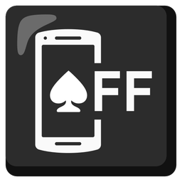 spade suit and mobile phone off