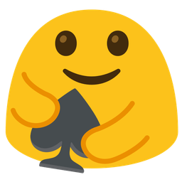 spade suit and people hugging