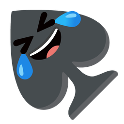 Spade suit and Rolling on the floor laughing