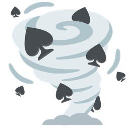 spade suit and tornado