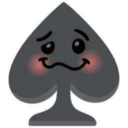 spade suit and woozy face