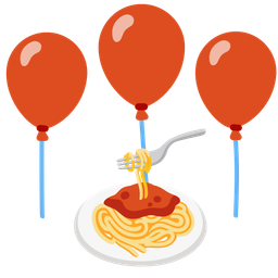 Spaghetti and Balloon