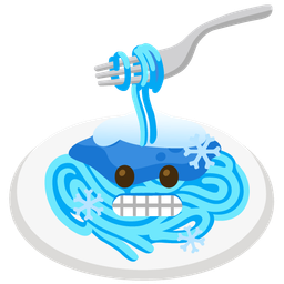 Spaghetti and Cold face