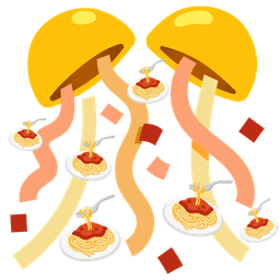 Spaghetti and Confetti ball