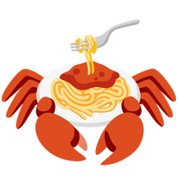 Spaghetti and Crab
