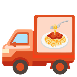 Spaghetti and Delivery truck