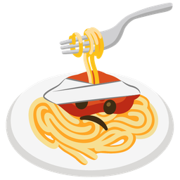 Spaghetti and Face with head-bandage