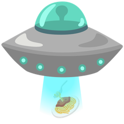 Spaghetti and Flying saucer