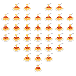 Spaghetti and Heart suit