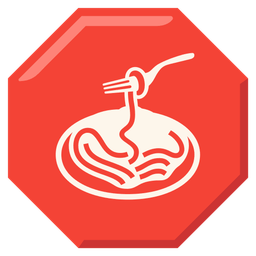 Spaghetti and Stop sign