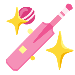 sparkling heart and cricket game