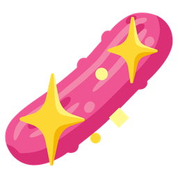 sparkling heart and cucumber