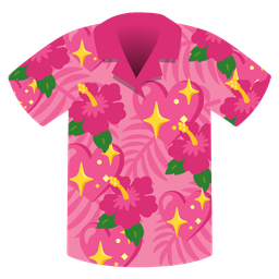 sparkling heart and hibiscus