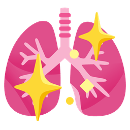 sparkling heart and lungs