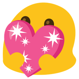 Sparkling heart and Magic wand