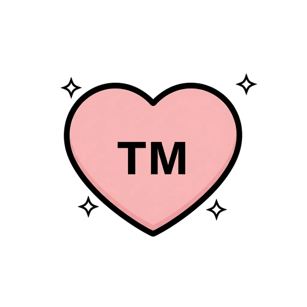 Sparkling heart and Trade mark