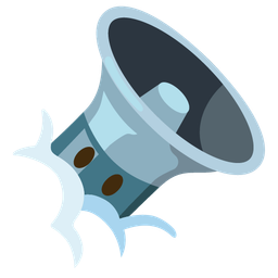 speaker low volume and face in clouds