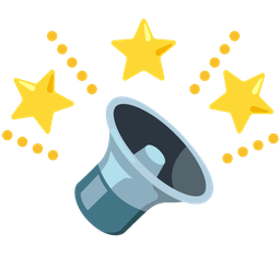 speaker low volume and glowing star