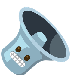 speaker low volume and grimacing face