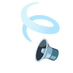 speaker low volume and leaf fluttering in wind