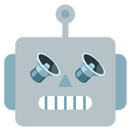 speaker low volume and robot