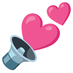 speaker low volume and two hearts