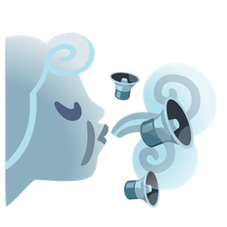 speaker low volume and wind face