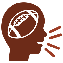 speaking head and american football