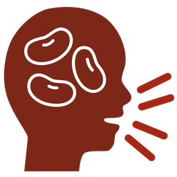 speaking head and beans