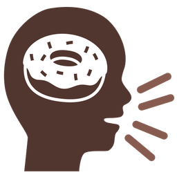 speaking head and doughnut