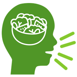 speaking head and green salad