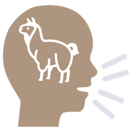 speaking head and llama