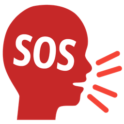 speaking head and SOS button