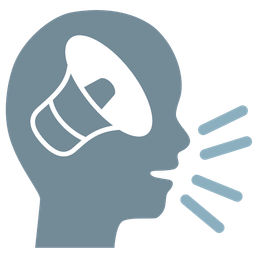 speaking head and speaker low volume