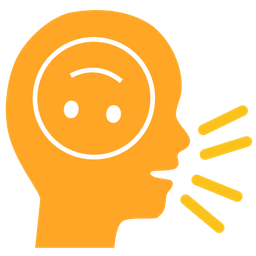 Speaking head and Upside-down face