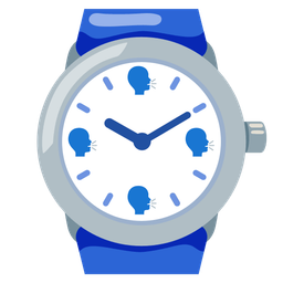 speaking head and watch