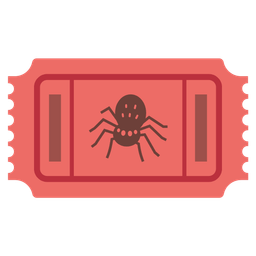 spider and admission tickets