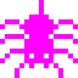 spider and alien monster