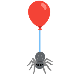 spider and balloon
