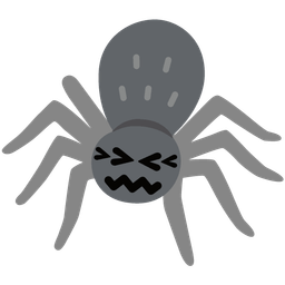 spider and confounded face