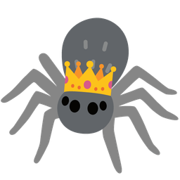 spider and crown
