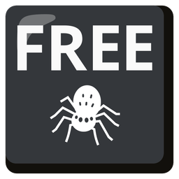 spider and FREE button