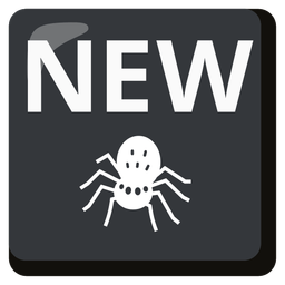 spider and NEW button
