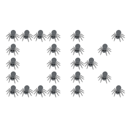 spider and OK button