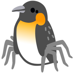 spider and penguin