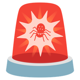 spider and police car light