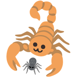 spider and scorpion