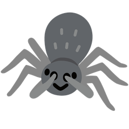 spider and see-no-evil monkey