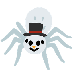 spider and snowman without snow