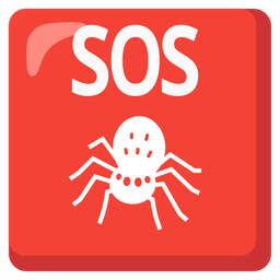 spider and SOS button